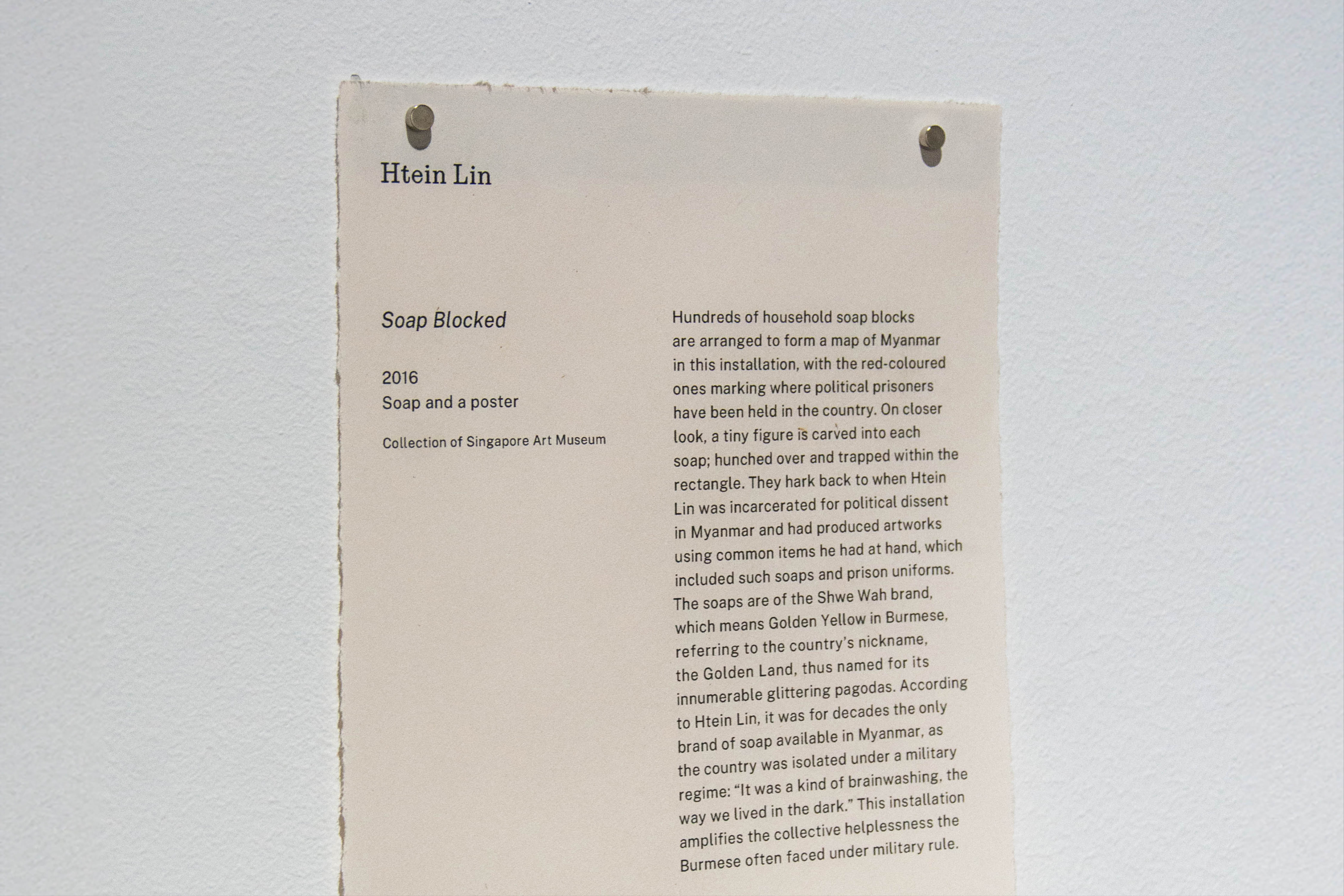 894 Everyday Practices (exhibition labels), for Haeju Kim, Teng Yen Hui, and Singapore Art Museum.jpg